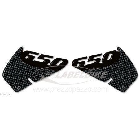 PROTEZIONI LATERALI SERBATOIO gel 3D compatibili per MOTO KAWASAKI ER-6n 2007-11